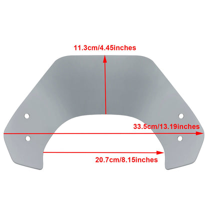Parabrezza Moto Corto Vespa Sprint 150 2016-2021 Cupolino Parabrezza