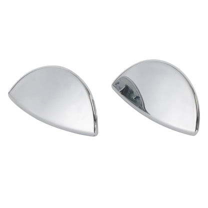 Chrome Left + Right Headlight Washer Cover 61672752559/60 Per Mini Cooper 08-2014 Generico