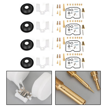 4X Carburatore Carb Rebuild Kit adatto per Kawasaki Zephyr ZR750-H / ZR-7 / ZR-7S Generico