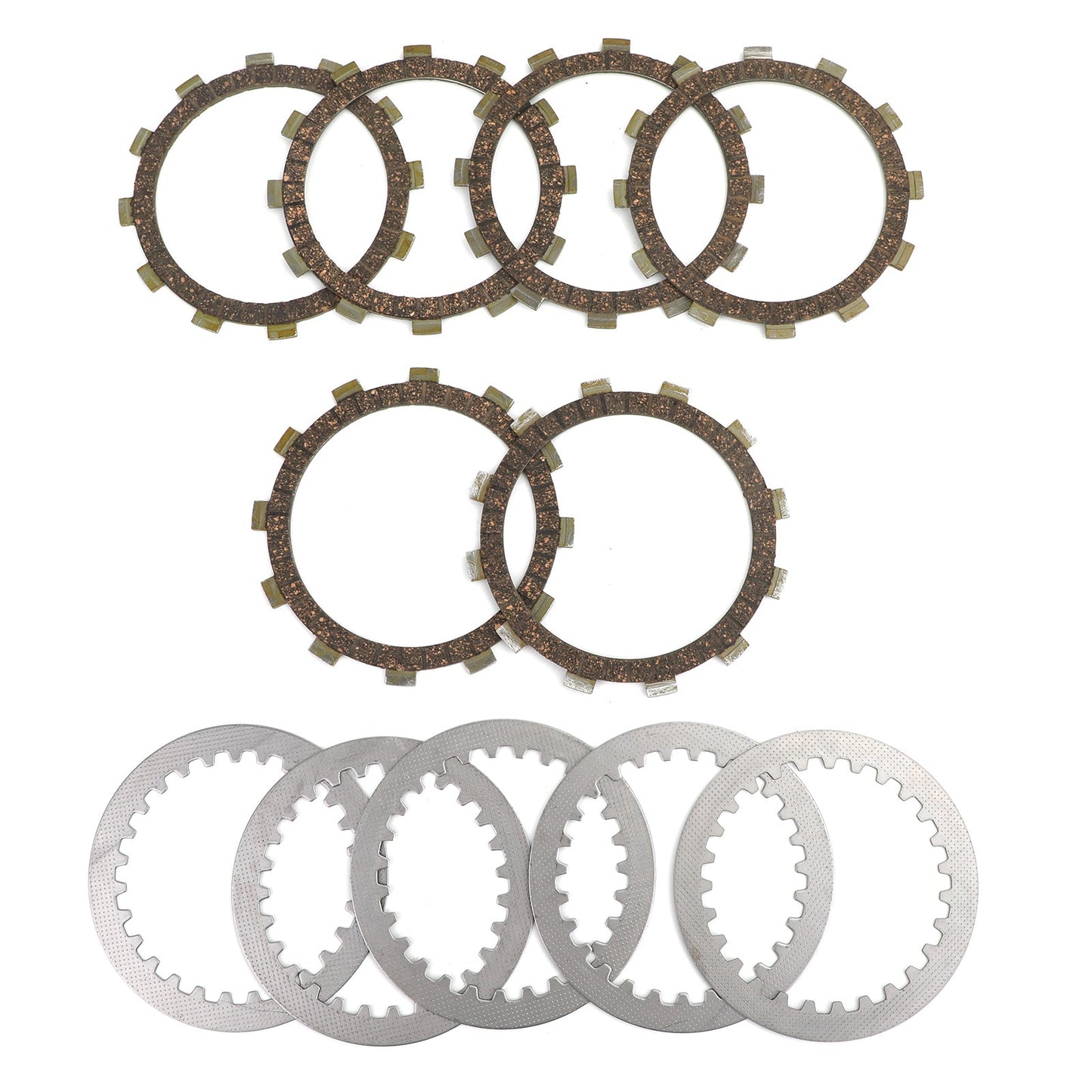 Kit frizione in acciaio e dischi di attrito adatti per Yamaha SR250 G/H/TH TT250 XT250 G/H generico