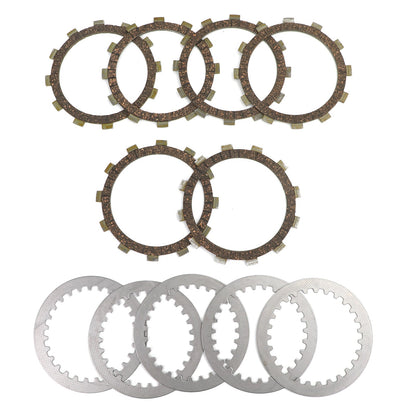 Kit frizione in acciaio e dischi di attrito adatti per Yamaha SR250 G/H/TH TT250 XT250 G/H generico