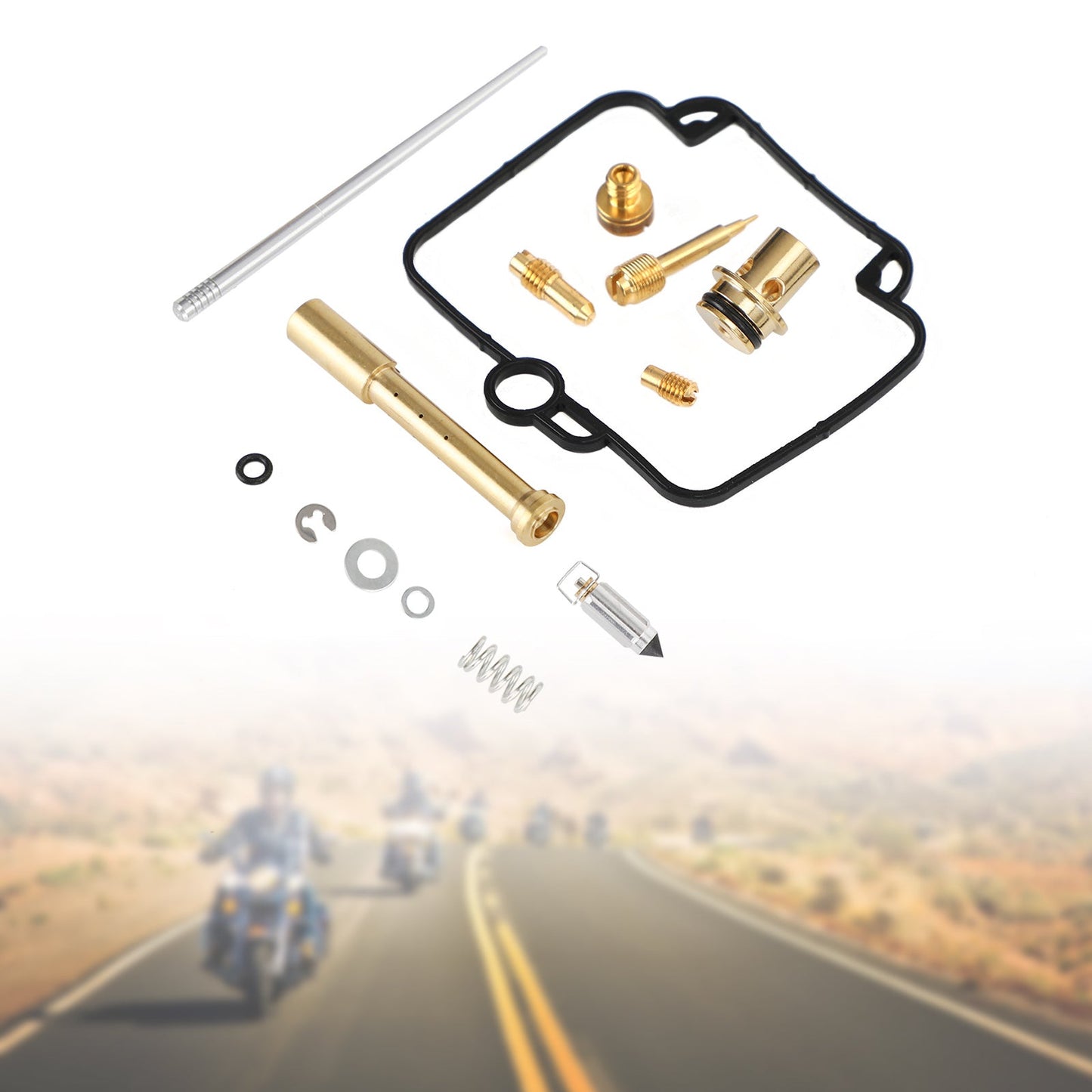 Carburatore Carb Rebuild Kit adatto per Yamaha Grizzly 600 YFM600 1998-2001 18-9387 Generico