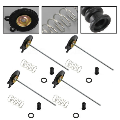 4X Carburatore Carb Rebuild Kit adatto per Honda CB750C 750 Custom CB900C 1980-1982 Generico