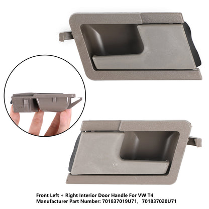 Maniglia per porta interna interna anteriore sinistra e destra per VW T4 Transporter 1990-2002 Generico