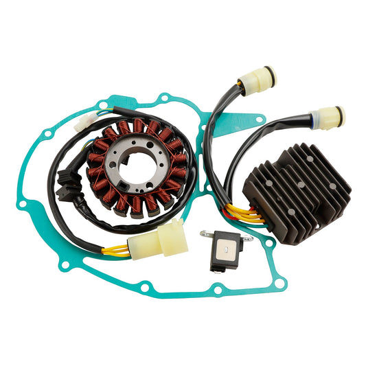 Regolatore e guarnizione dello statore del generatore per Honda TRX300EX TRX300X Sportrax 07-09