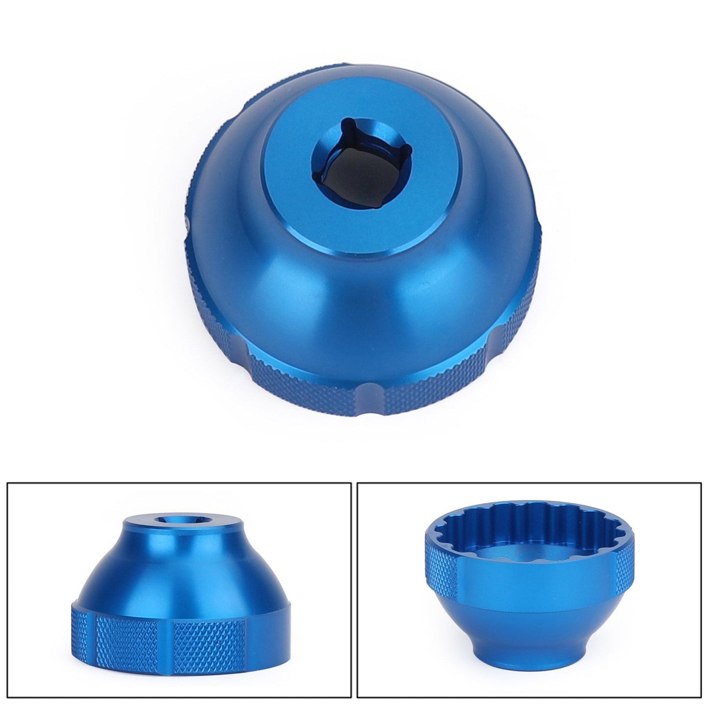 BBT-69.2 16-Notch 44mm 3/8" Drive Attrezzo movimento centrale esterno nero/blu