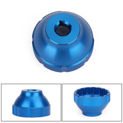 BBT-69.2 16-Notch 44mm 3/8" Drive Attrezzo movimento centrale esterno nero/blu