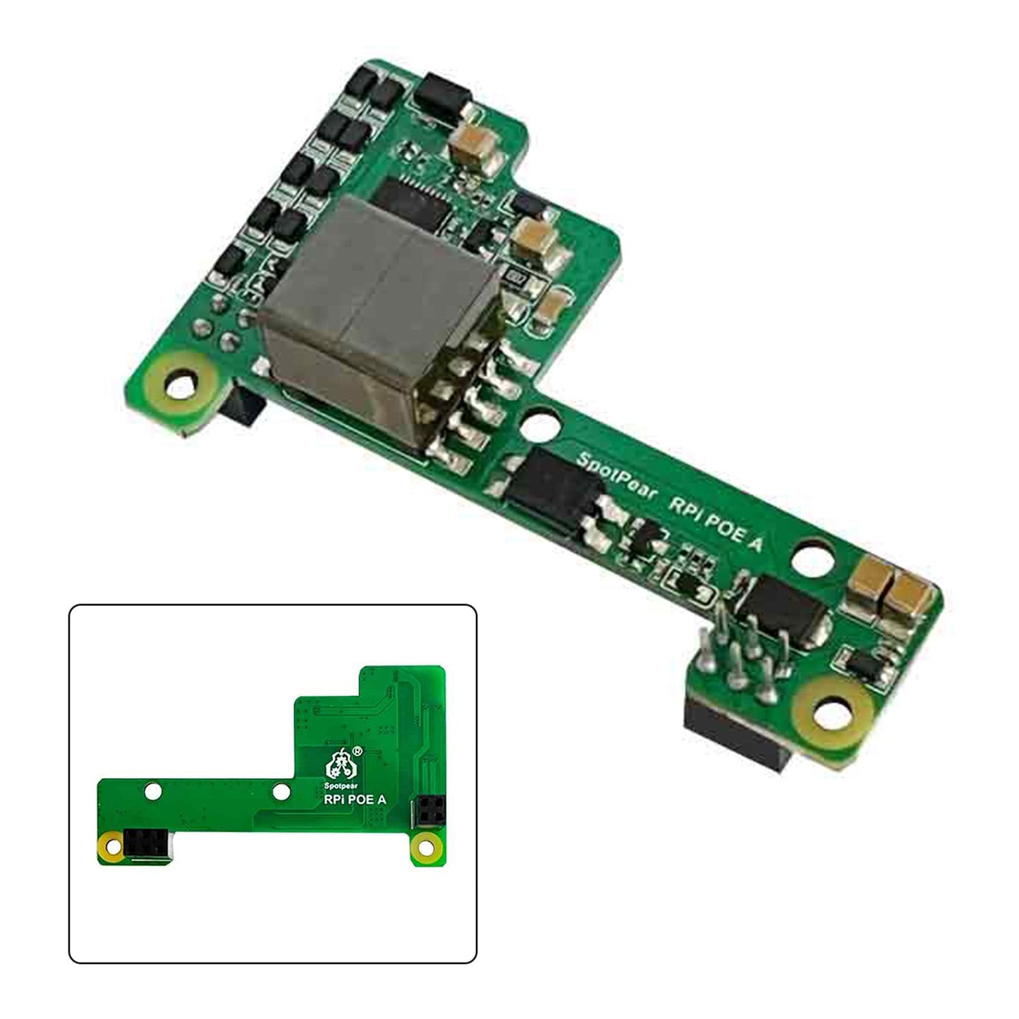 Il modulo di espansione alimentatore Ethernet Raspberry Pi Poe supporta 3B+/4B con ventola