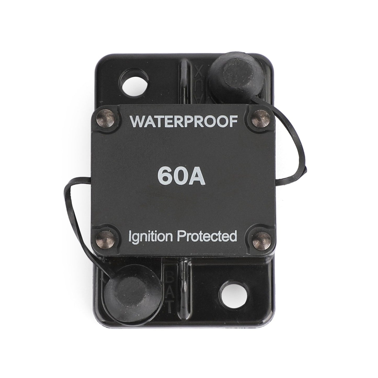 Fusibile interruttore automatico 60A AMP 12-48V DC Interruttore di ripristino automatico per barca per auto IP67