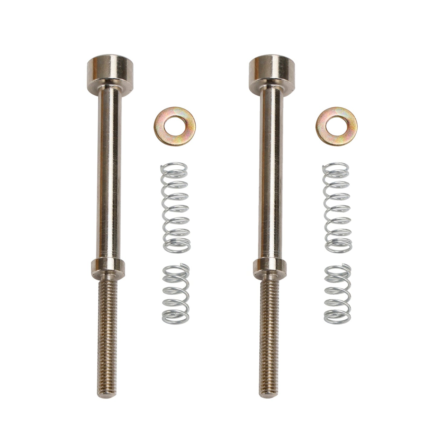 Kit di ricostruzione carburatore 2X Candela con vite del minimo adatta per Big Twin 90-06 27006-88