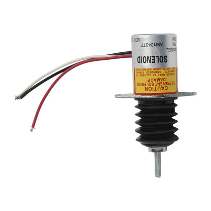AM124379 AM124377 Solenoide di arresto carburante 12V per John Deere 655 755 856