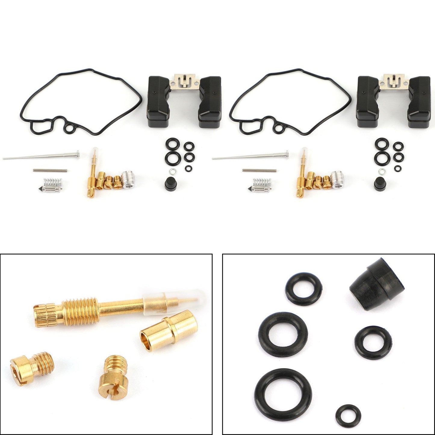 Carburatore Riparazione Rebuild Kit per HONDA CX500 1978-1979 GL500 1979-1980 CX500C Generico