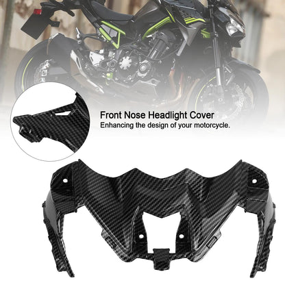 Carbon Front Nose Coprifaro Carenatura Carenatura Per KAWASAKI Z900 2020-2021 Generico
