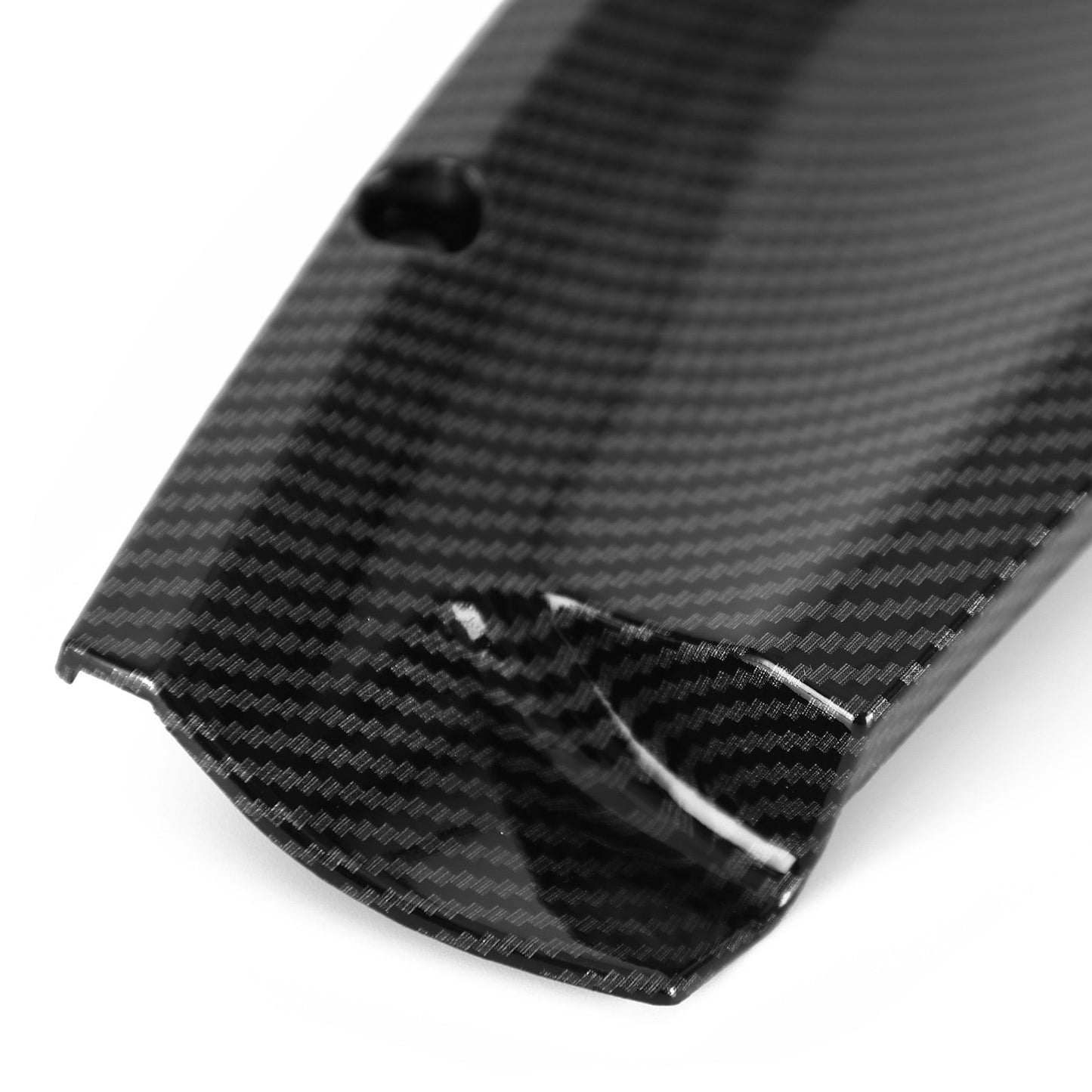 Carenatura laterale del pannello di copertura del rivestimento del serbatoio del gas per Yamaha YZF R1 1998-2001 Carbonio generico