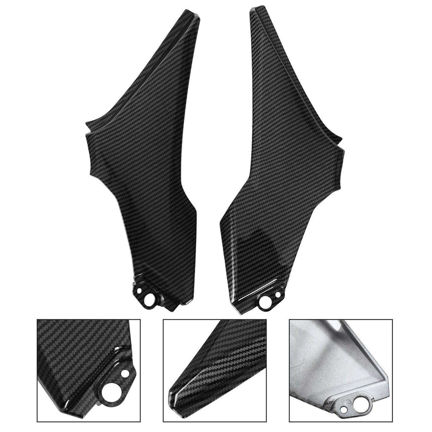 Coprisedile laterale Panca in pelle verniciata Carenatura Carenatura Per Kawasaki Z900 2017-2019 Generico
