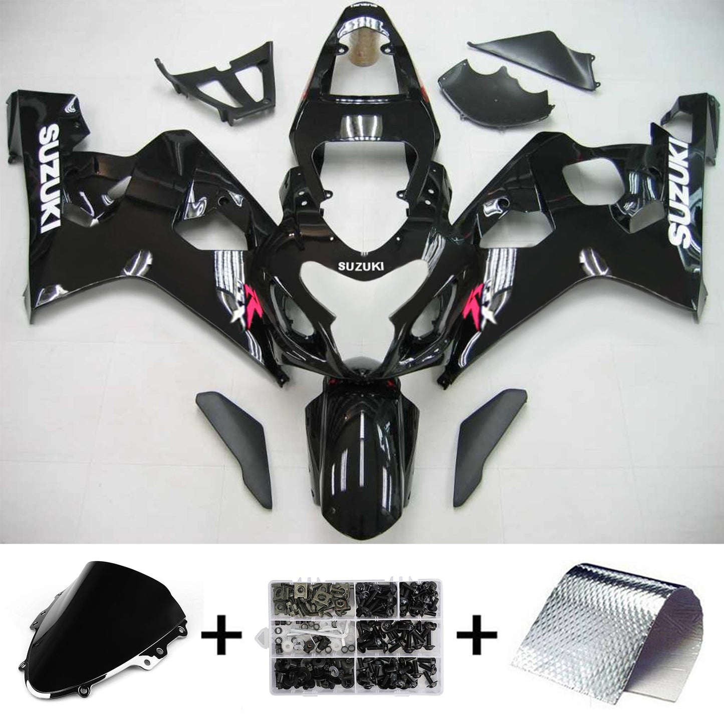 Suzuki GSXR 600/750 2004-2005 Kit Carena Carrozzeria Plastica ABS