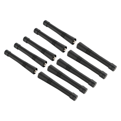 1x/10x Antenna corta e spessa per autoradio VHF Antenna da 90 mm adatta per GP88