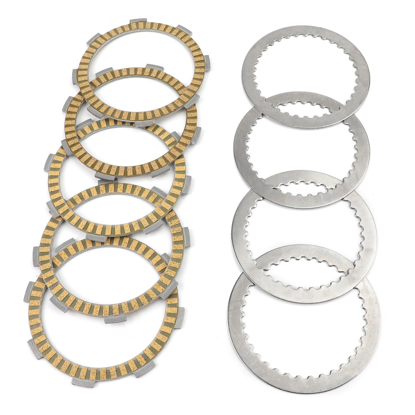 Kit frizione in ferro e dischi di attrito adatti per Honda CBF125 CBF150 CRF150F CB125F Generico