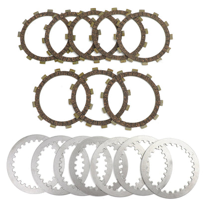 Kit frizione in ferro e dischi di attrito adatti per Yamaha TT500 SR400 SR400SP SR500 generico