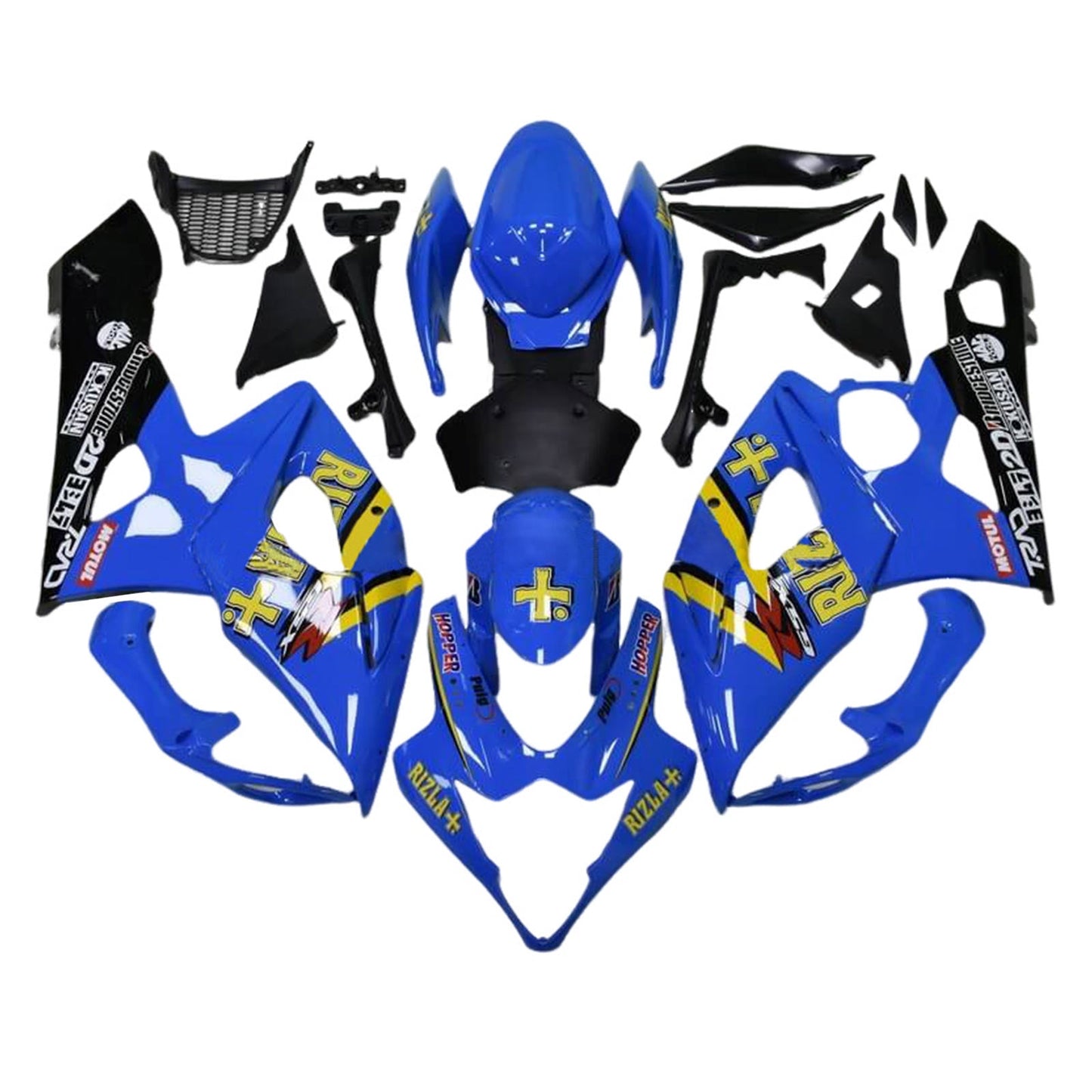 Amotopart Suzuki GSXR1000 2005-2006 K5 Kit carena Carrozzeria Plastica ABS