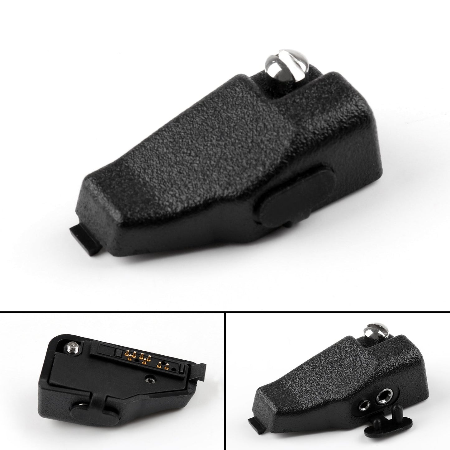 1 adattatore multi pin a 2 pin per auricolare per radio Kenwood TK280/380/385/3180