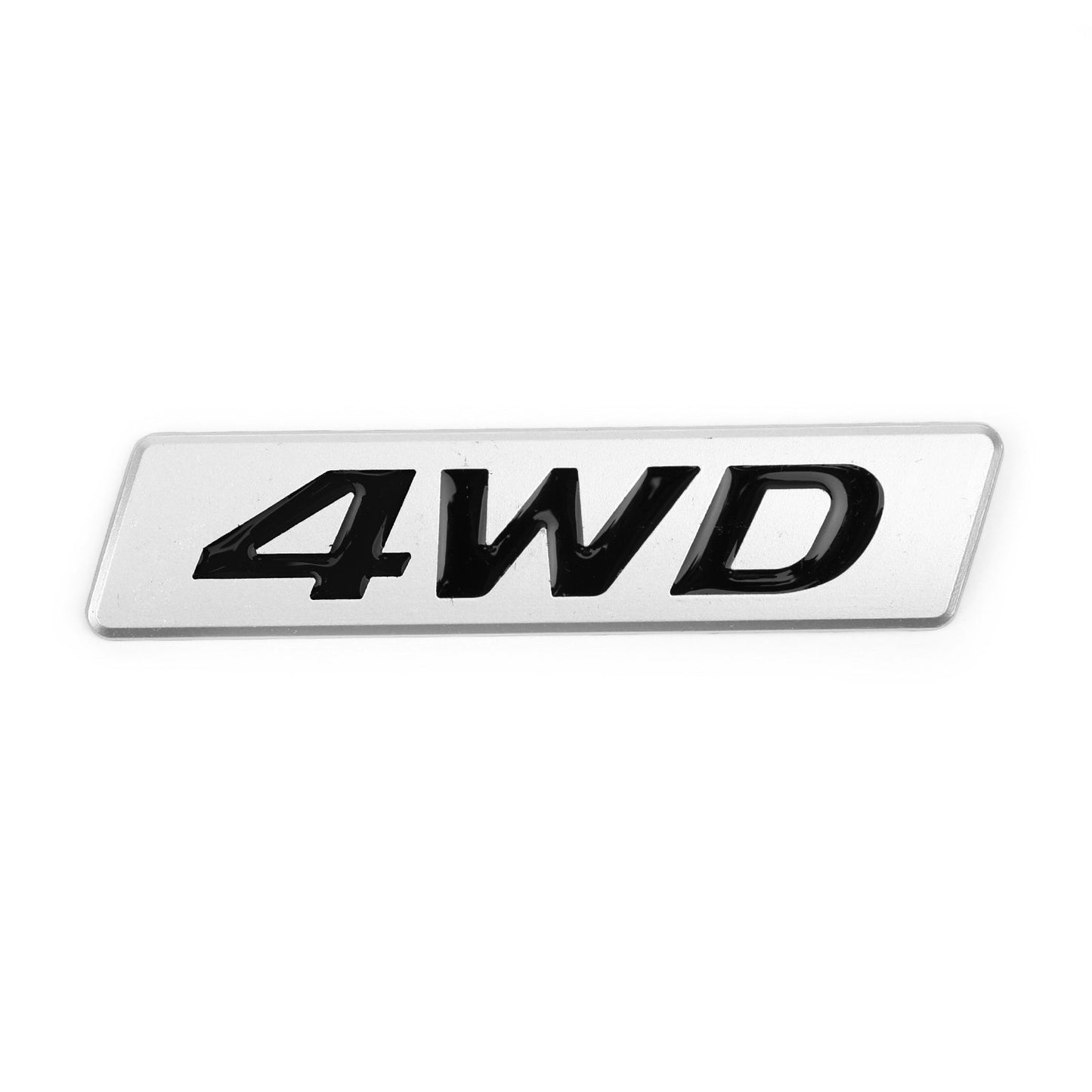 New Metal 4WD Emblem Car Fender Trunk Portellone Distintivo Decalcomanie Adesivo 4WD 4X4 SUV Generico