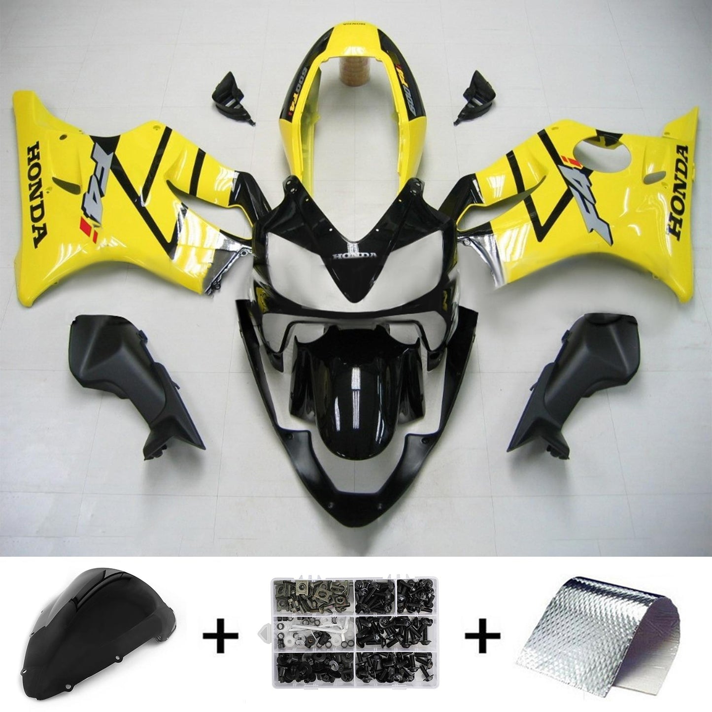 Amotopart Honda CBR600 F4i 2004-2007 Set di travestimento