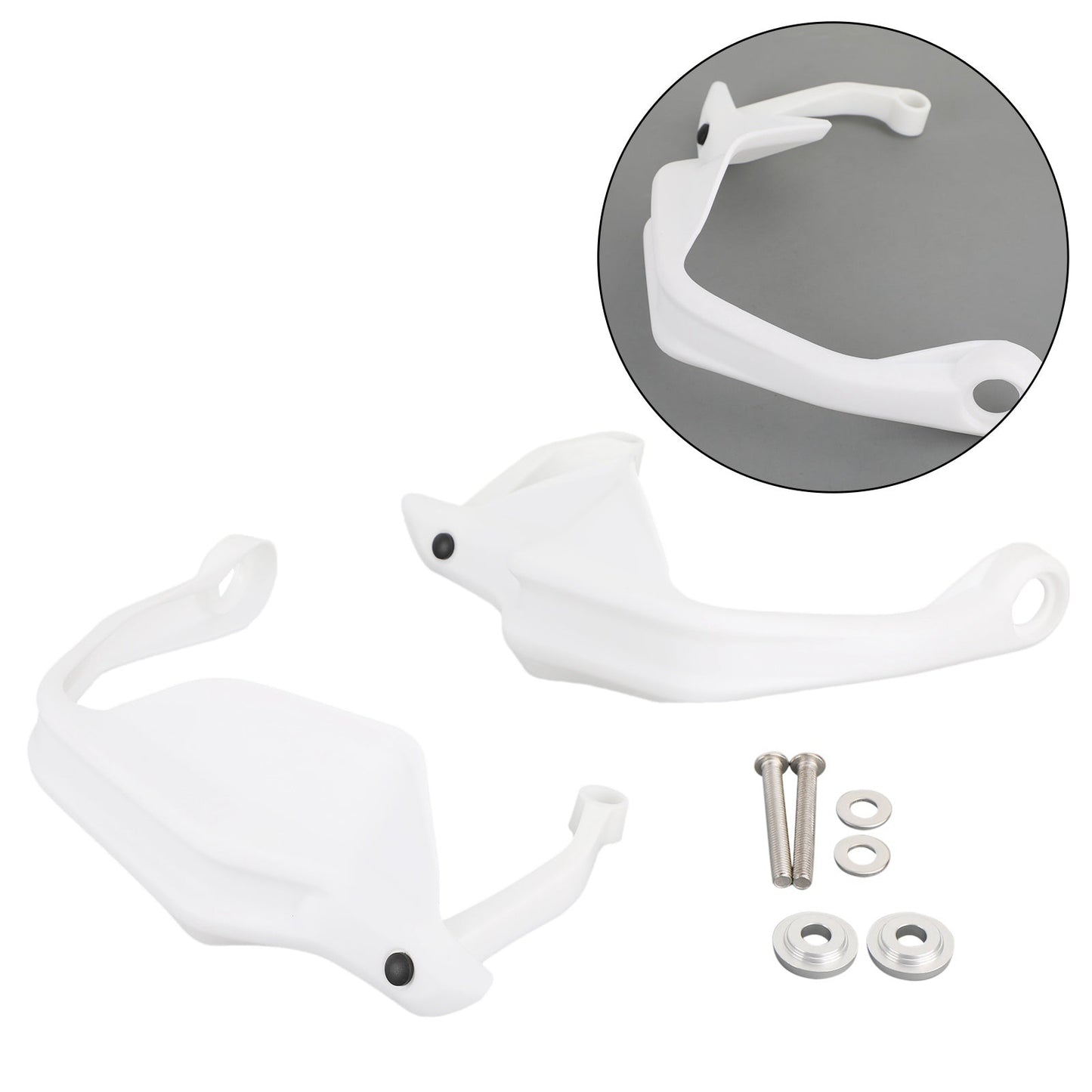 Paramani Protezioni Paramani adatte per BMW G310GS/G310R 2017-2019 Bianco Generico