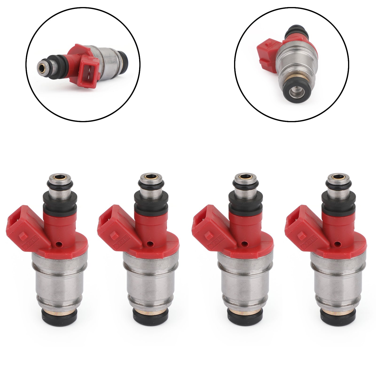 4 PCS Fuel Injectors 16600-86G00 16600-86G10 For Nissan D21 Pickup 2.4L