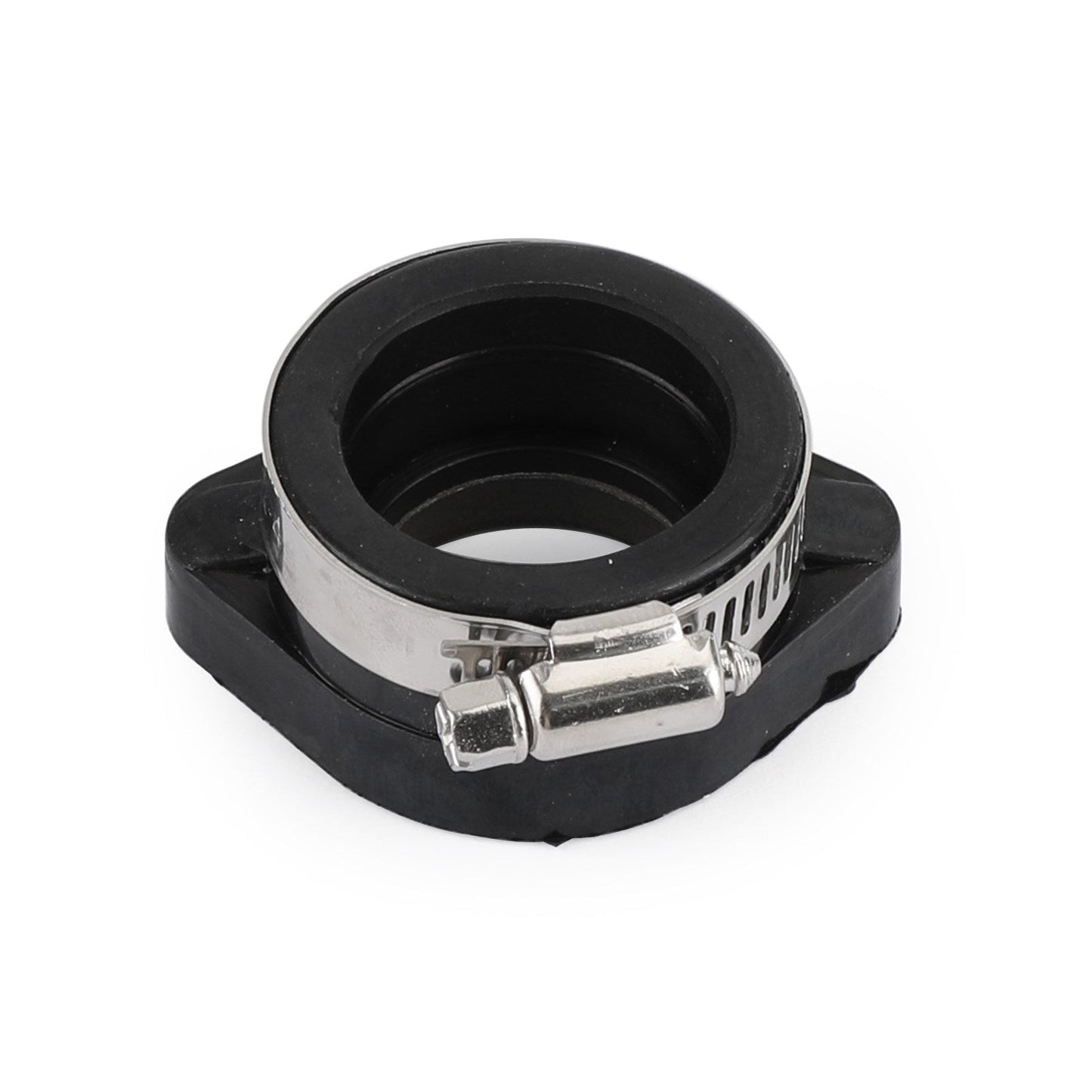 2x collettore flangia adattatore aspirazione carburatore con morsetto per VM24 PE26 PE28 PWK 28mm
