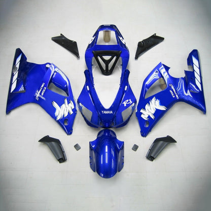 Amotopart Yamaha 1998-1999 YZF 1000 R1 Blue Fearing Kit