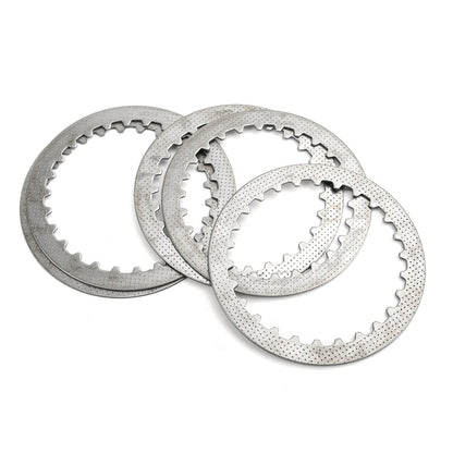 Kit frizione in ferro e dischi di attrito adatti per Suzuki AX100 AX115 TS100 TC100 RV90 Generico