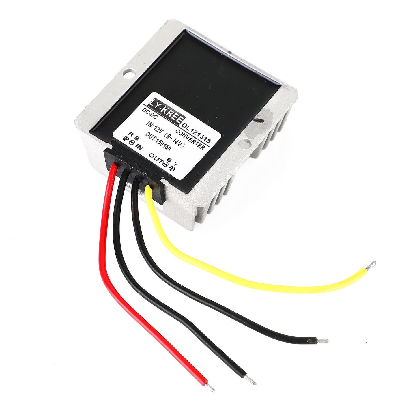 Regolatore convertitore DC/DC impermeabile 12V Step Up fino a 15V 15A 225W
