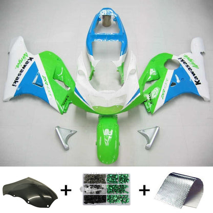 Amotopart Kawasaki ZXR400 1992-1996
Kit di travestimento bianco verde