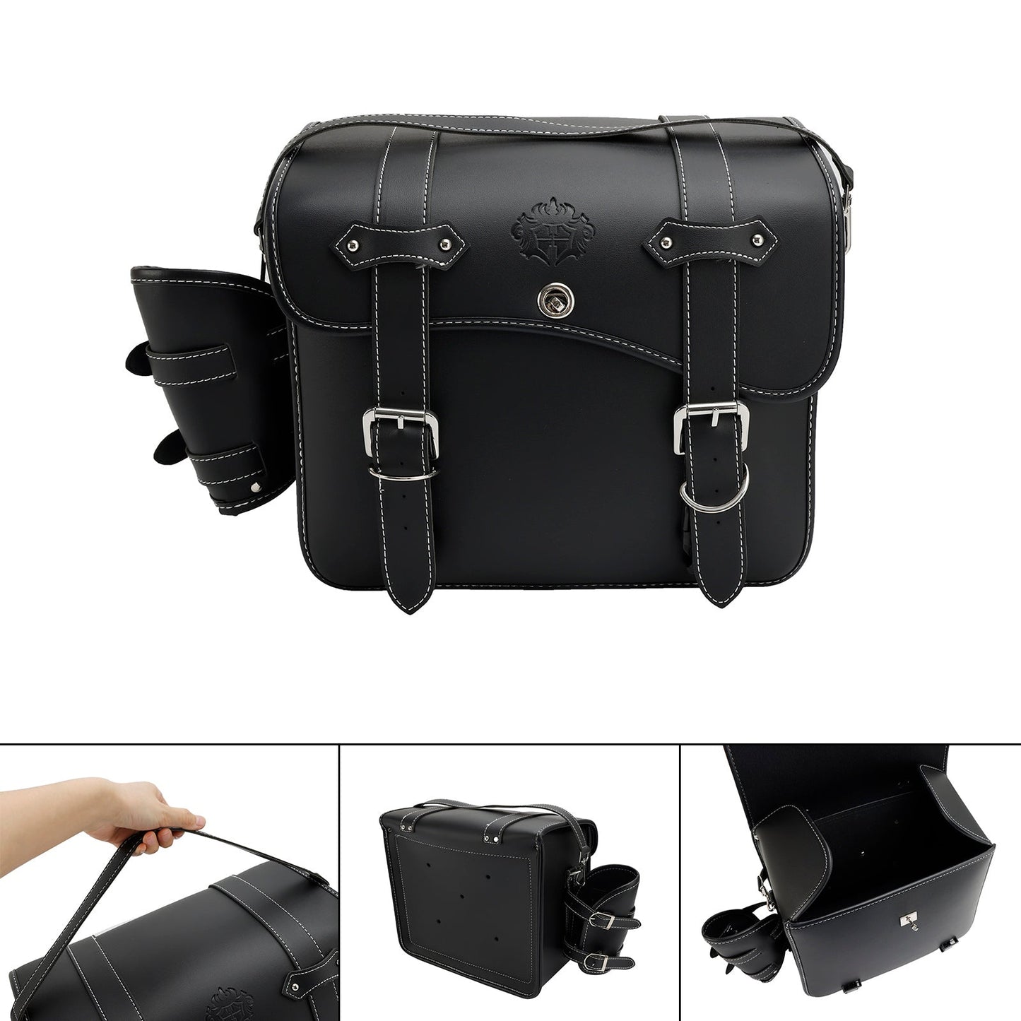 Borsa laterale a sgancio rapido Borsa per attrezzi Borsa per bagagli Custodia addensata per motore M