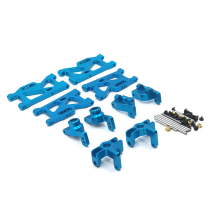 Set forcellone anteriore posteriore per Wltoys 124016 124017 124018 124019 144001-02 RC Car