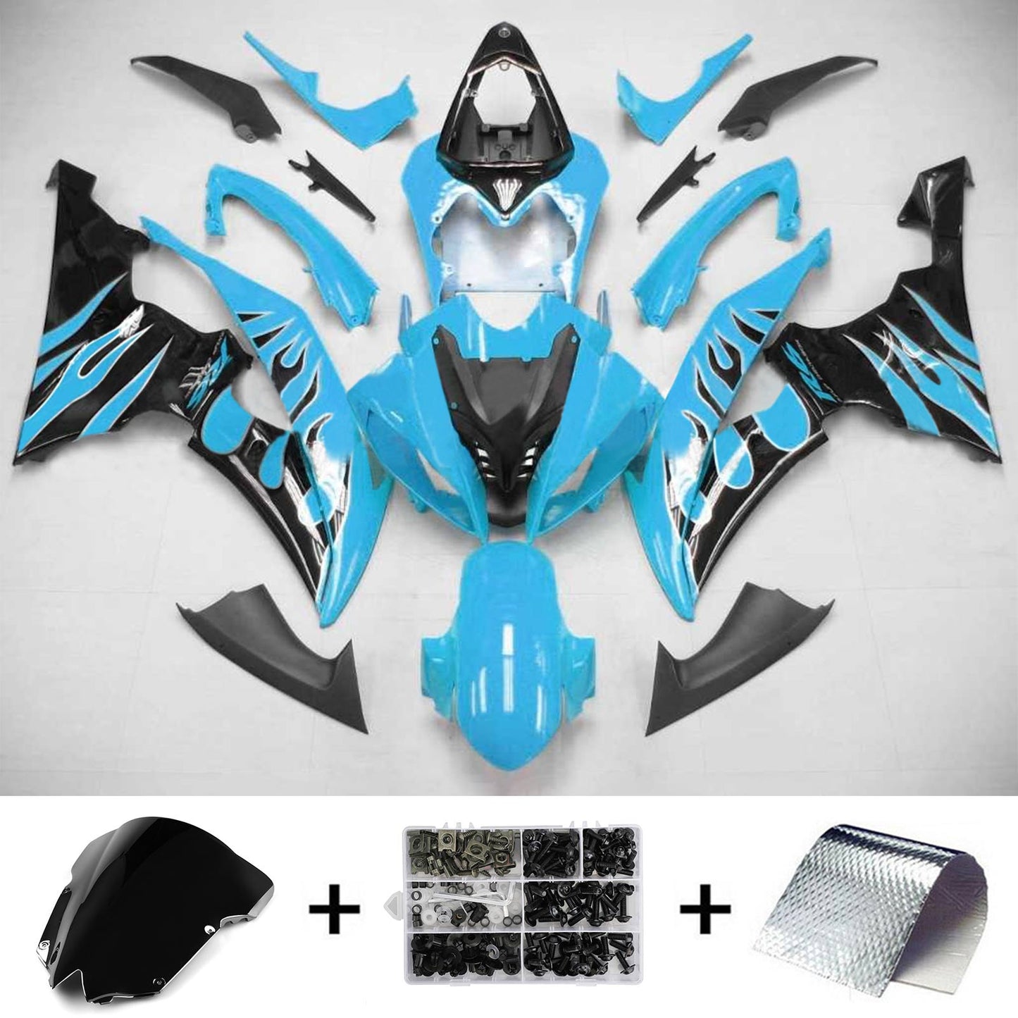 Kit Carena Per Yamaha YZF 600 R6 2008-2016 Generico