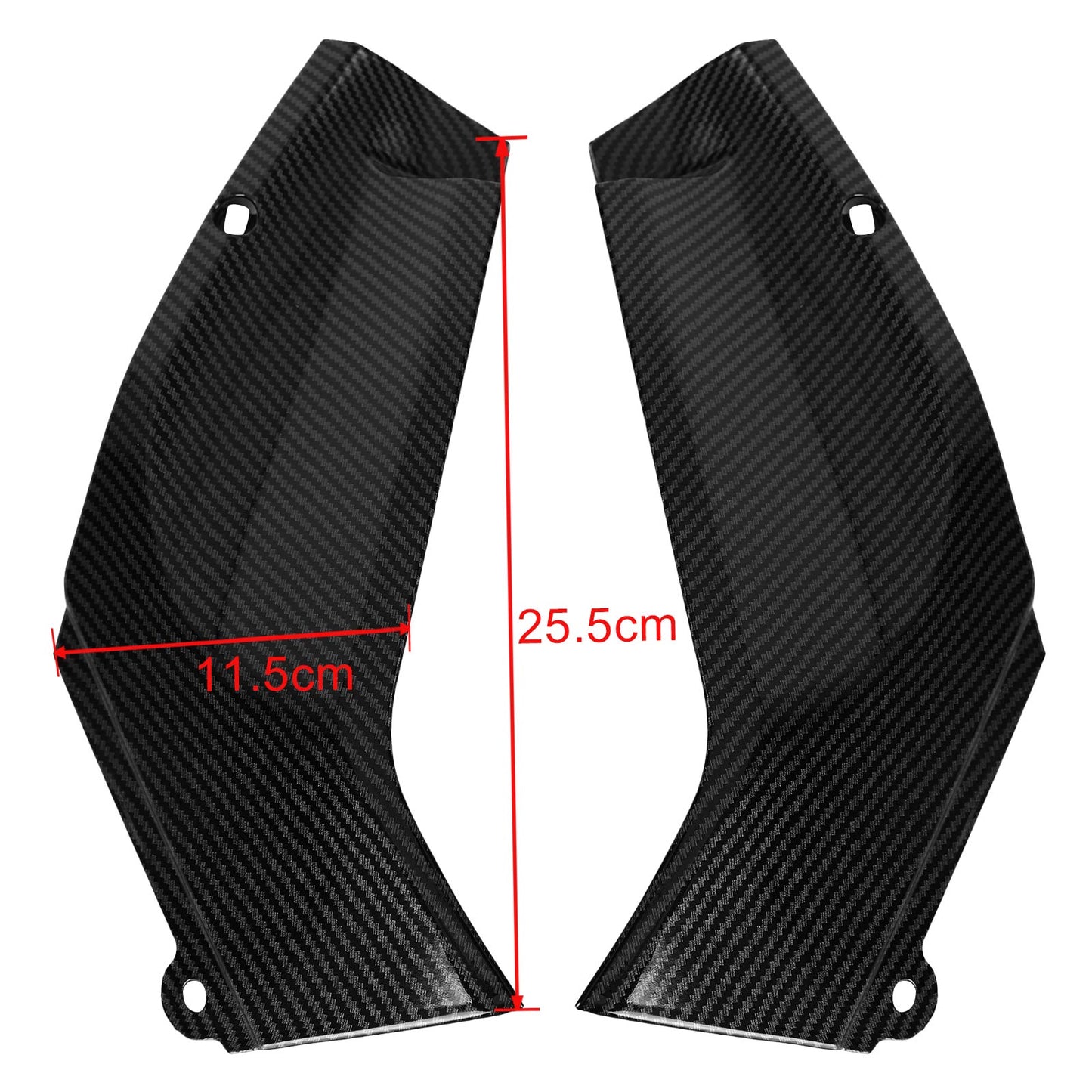 Carenatura laterale del pannello di copertura del rivestimento del serbatoio del gas per Yamaha YZF R1 1998-2001 Carbonio generico