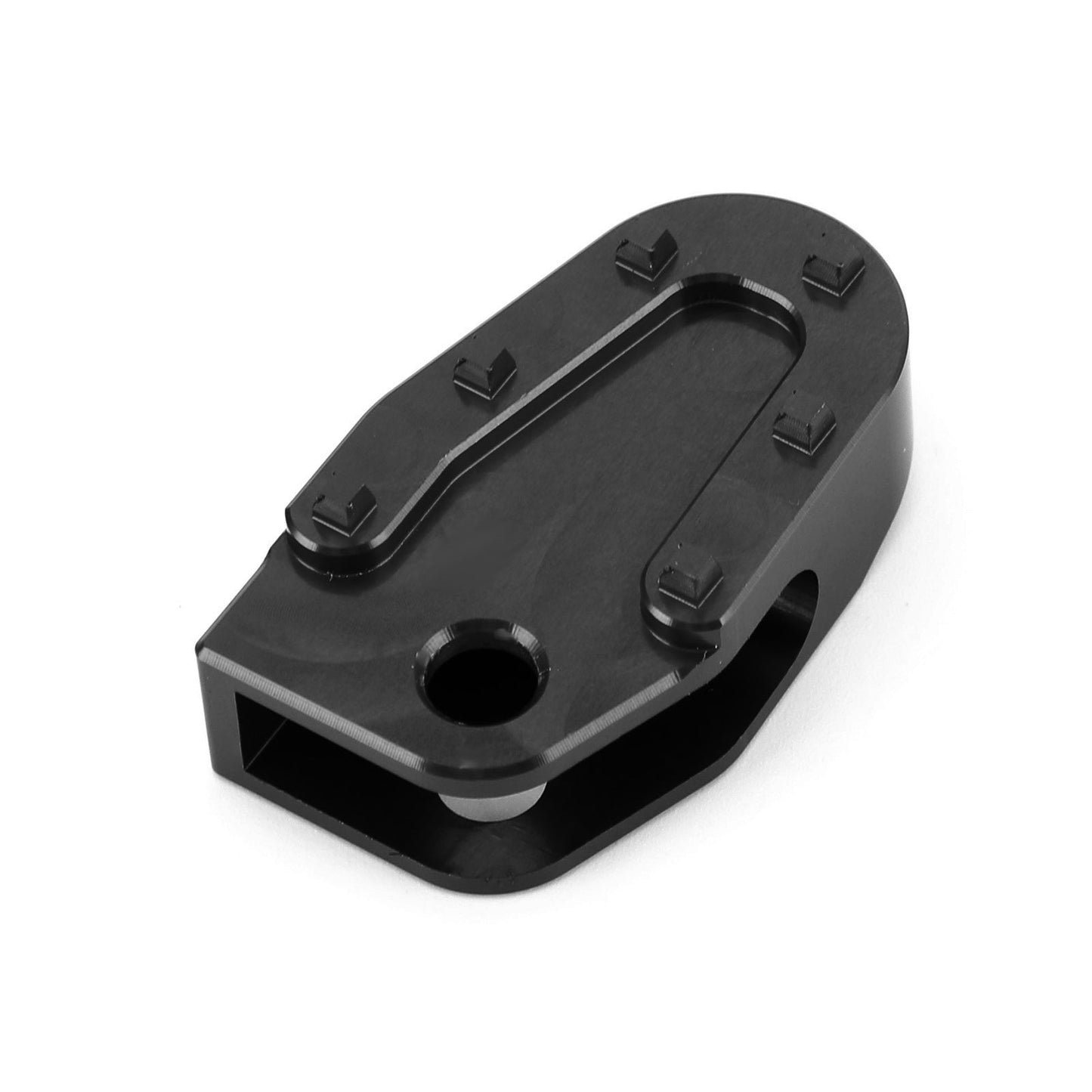 Pedana del pedale del freno in alluminio nera adatta per Suzuki DR-Z DRZ 400E/400S 2000-2021 Generico