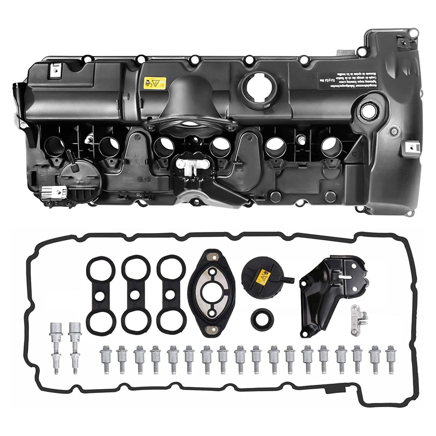 Coperchio valvola BMW X3 2009-2012 L6 3.0L con bulloni guarnizione 11127552281