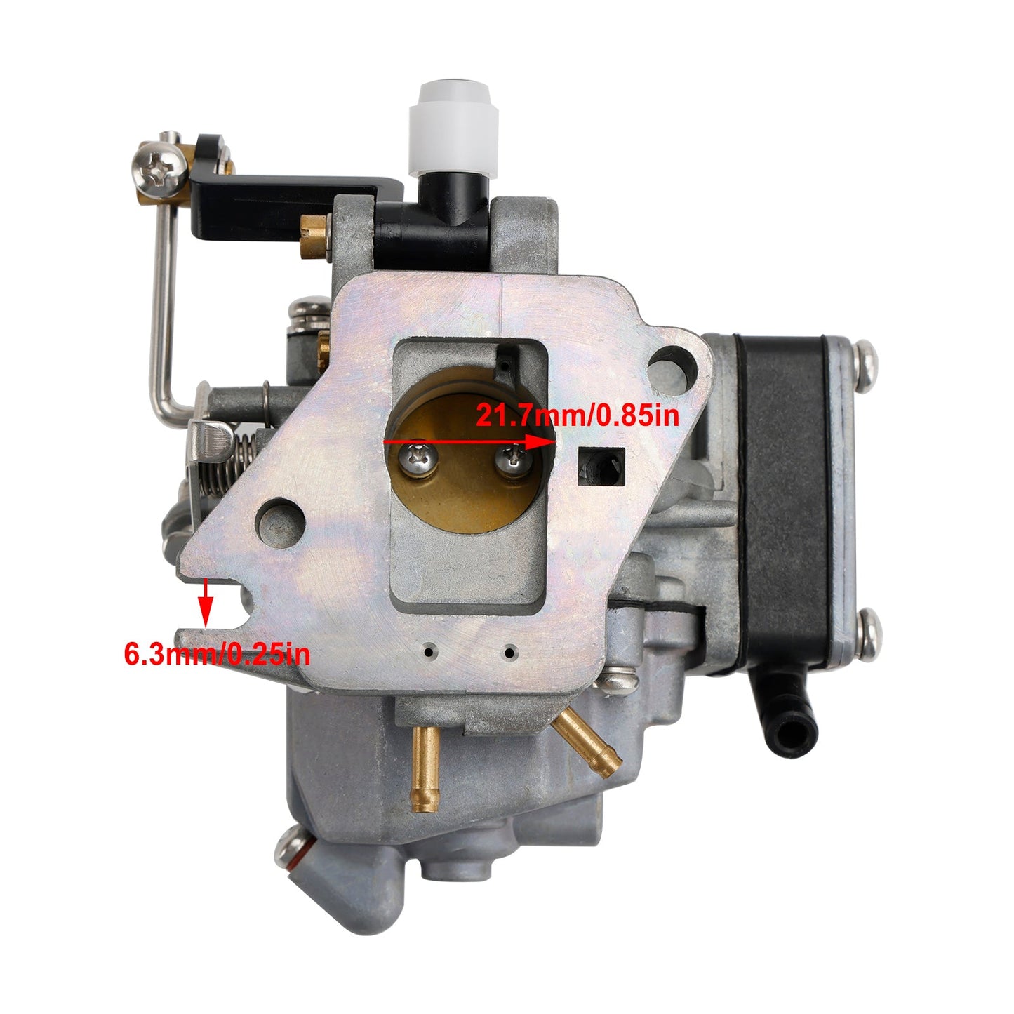Carburatore Carb adatto per motore fuoribordo Yamaha 2 tempi 8HP E8DMH 677143010800