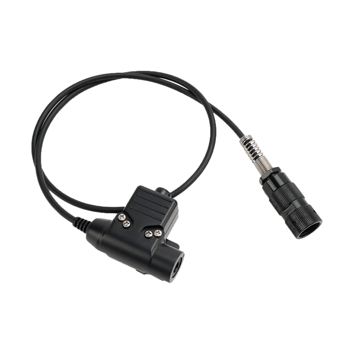 7.1-C8 Cuffie tattiche con presa per montaggio posteriore a 6 pin U94 PTT per PRC148 PRC152 U329