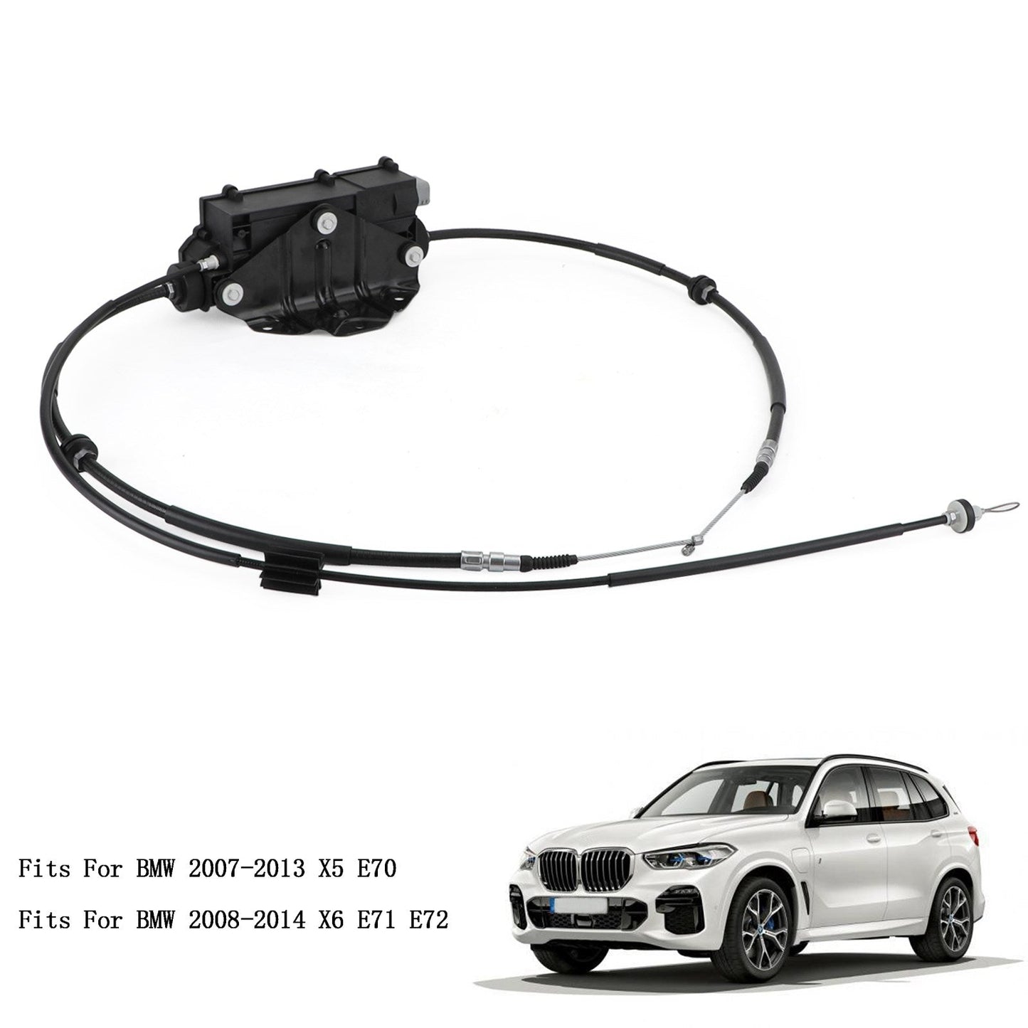 Attuatore del freno di stazionamento con unità di controllo 34436850289 per BMW X5 X6 E70 E71 E72 generico