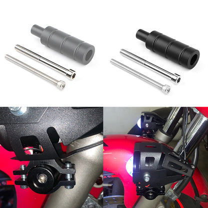 Areyourshop Alluminio M8 M6 Faro per moto Fendinebbia Staffa di montaggio Barra di supporto prolunga