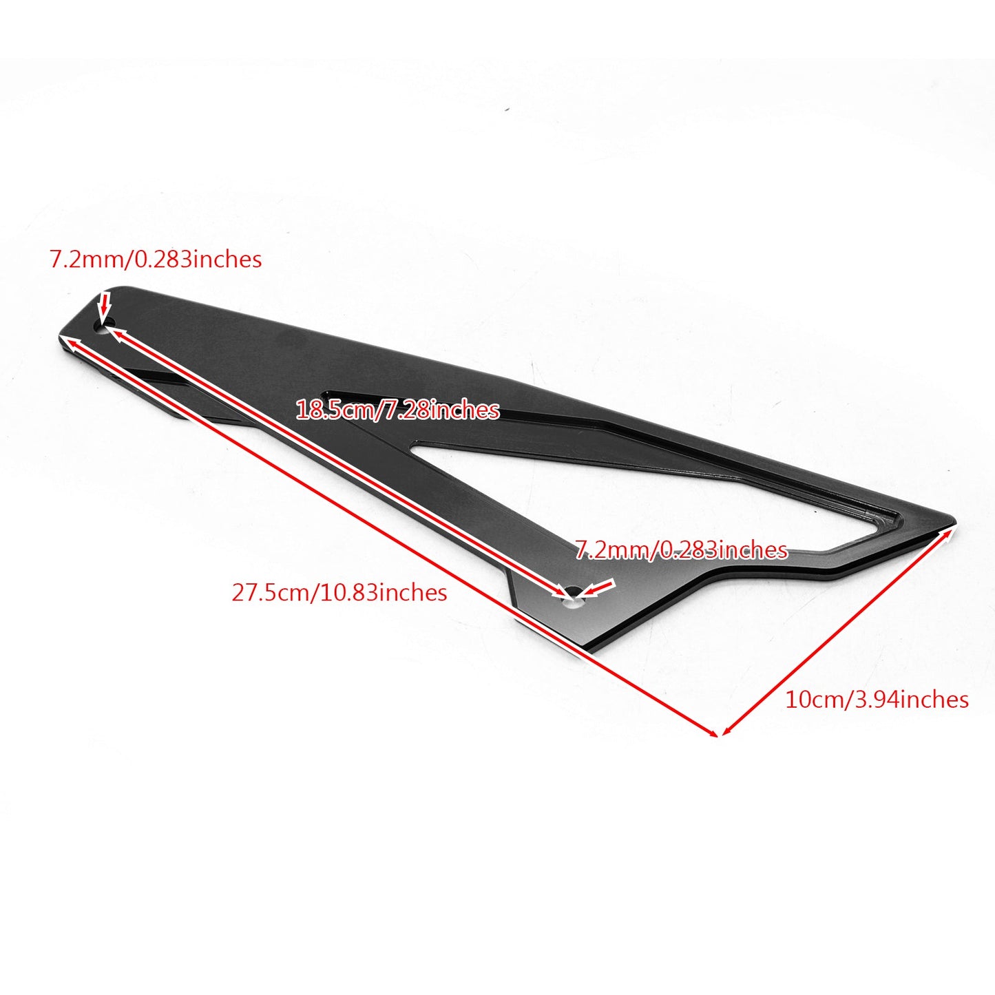 Copertura protettiva per protezione catena posteriore billetta CNC per Suzuki DRZ125/400S/400SM Generico