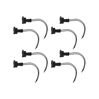 8PCS EV1 OBD1 Pigtail Cut Splice Iniettori di carburante Connettore Spine di cablaggio Clip