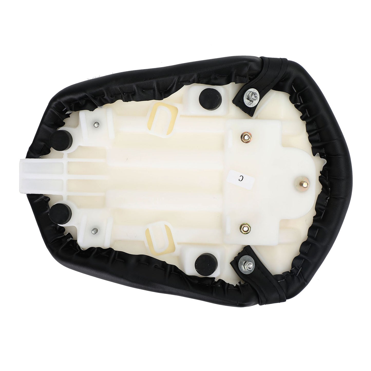 Sella passeggero posteriore per sedile passeggero adatta per Suzuki Gsx1300BK 2008-2012 09 10 11 Generico