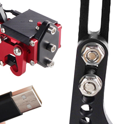 Kit freno a mano USB 3.0 PS4 / PS5 a 14 bit per supporto volante per giochi di corse G29