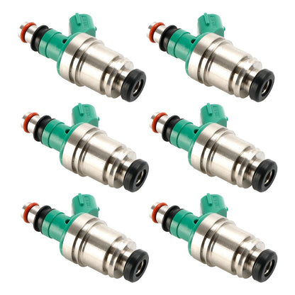 6PCS Iniettore di carburante 15710-67D00 Fit Suzuki Grand Vitara Tracker 2.5L JS4J-5