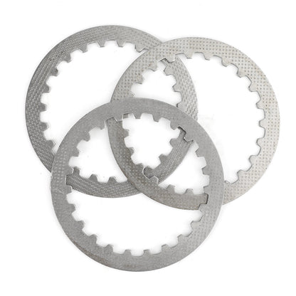Kit Frizione ferro &amp; Dischi Frizione per Yamaha YB100 DX100 L5 L5T L5TA 1969-1987 Generico